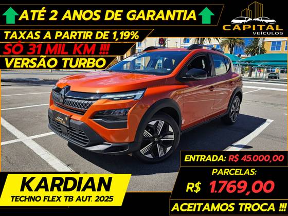 RENAULT KARDIAN 1.0 TCE FLEX TECHNO EDC